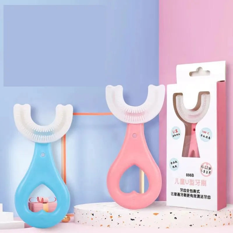 DENTI-U Cepillo para bebes y niños diseño en U