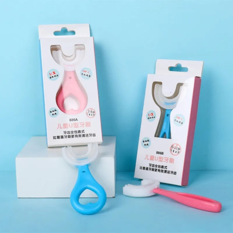 DENTI-U Cepillo para bebes y niños diseño en U