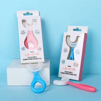 DENTI-U Cepillo para bebes y niños diseño en U