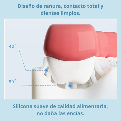 DENTI-U Cepillo para bebes y niños diseño en U